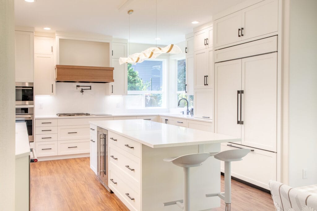 Interior photography capturing the stylish layout of a residential home in Portland, Oregon.