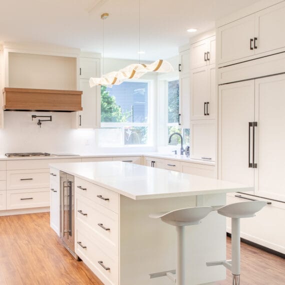 Interior photography capturing the stylish layout of a residential home in Portland, Oregon.