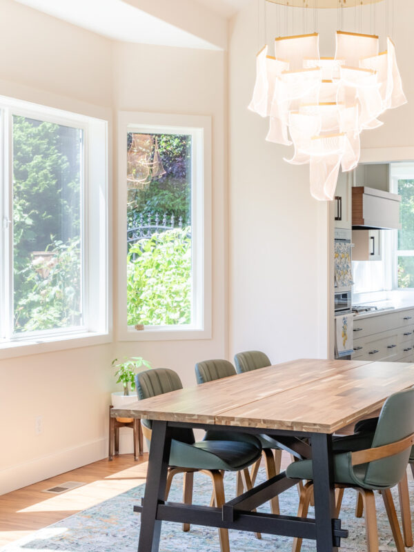 Interior photography capturing the stylish layout of a residential home in Portland, Oregon.